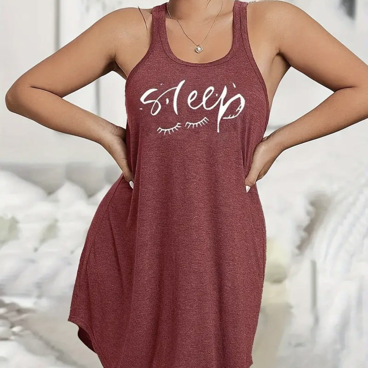 European And American Home Wear Nightdress Women