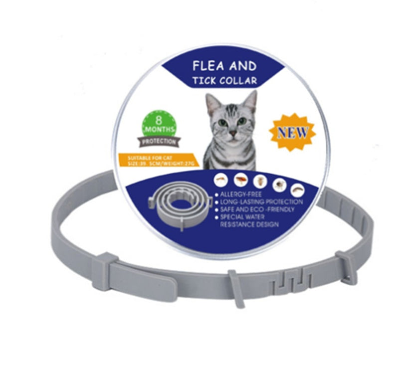 Simple Silicone Flea Repellent Pet Collar