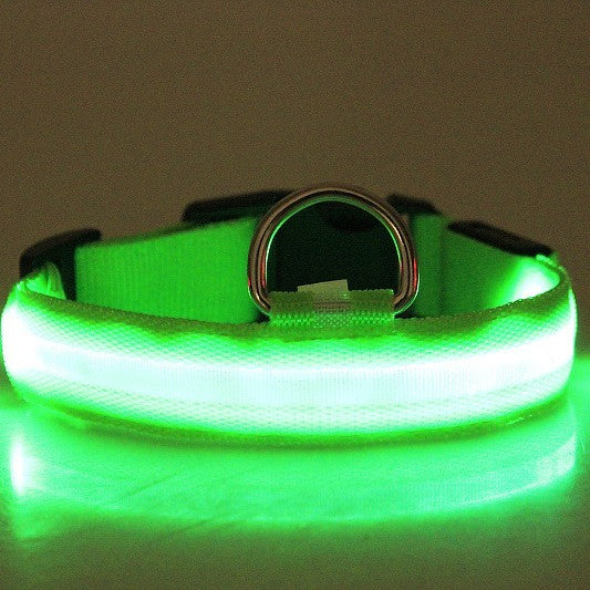 LED Luminous Pet Dog Collar Night