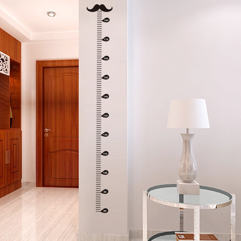 Children's Beard Height Measurement Wall Sticker