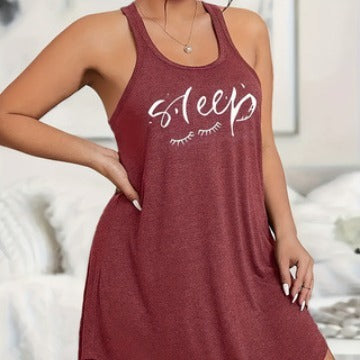 European And American Home Wear Nightdress Women