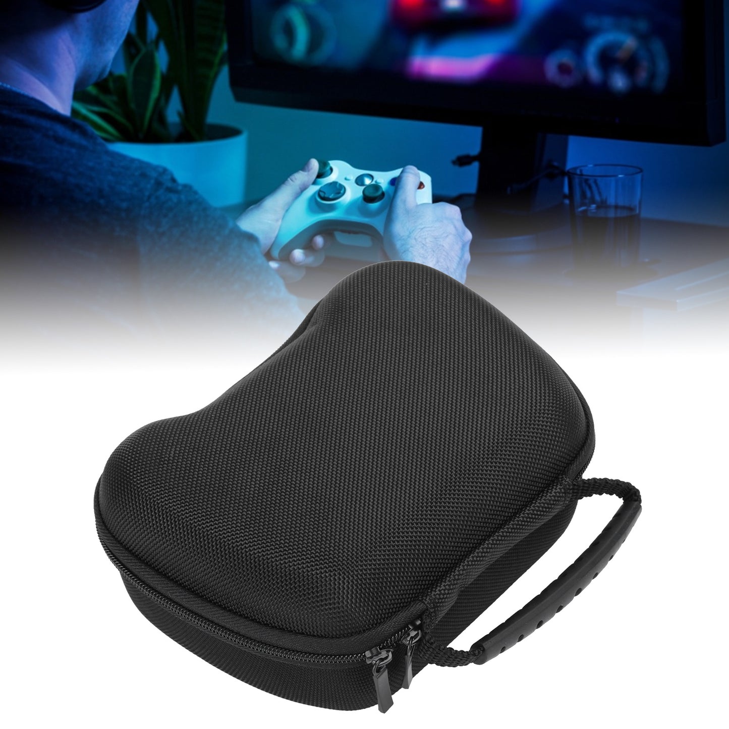 Portable Gamepad Protective Case for PS5 Game Controller Storage Bag Easy Carrying Case