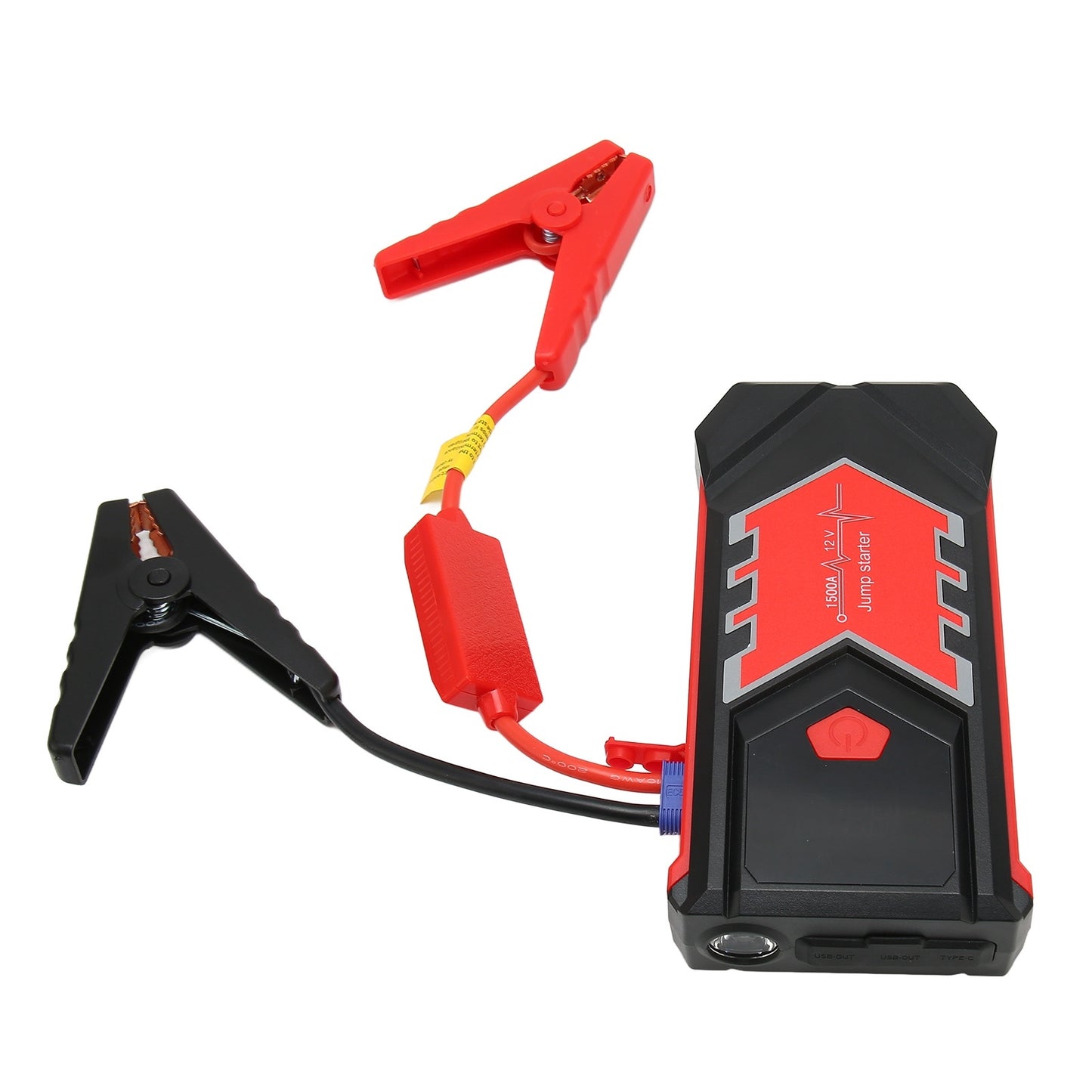 Car Starter 3000A 59800mah USB Fast Charging Car Jump Starter with LCD Display Compass LED Light Type C Port