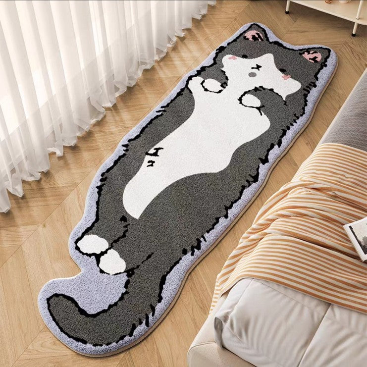 Cute Cat Bedroom Bedside Living Room Sofa Shaped Plush Blanket