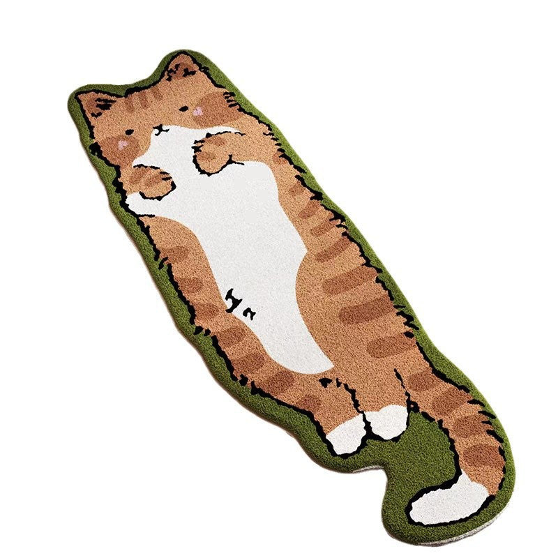 Cute Cat Bedroom Bedside Living Room Sofa Shaped Plush Blanket