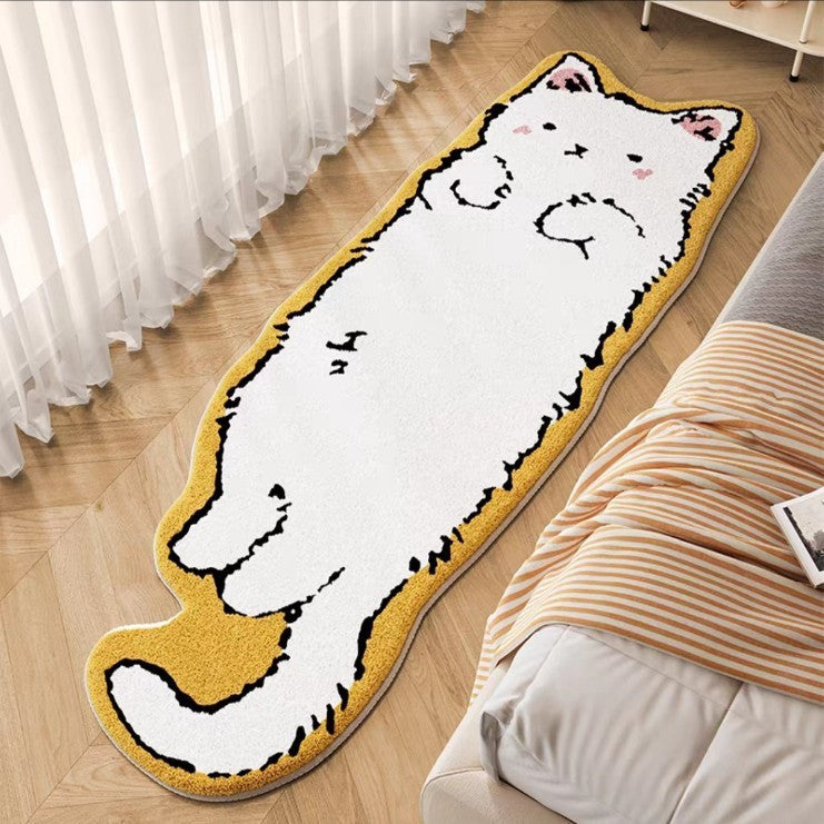 Cute Cat Bedroom Bedside Living Room Sofa Shaped Plush Blanket