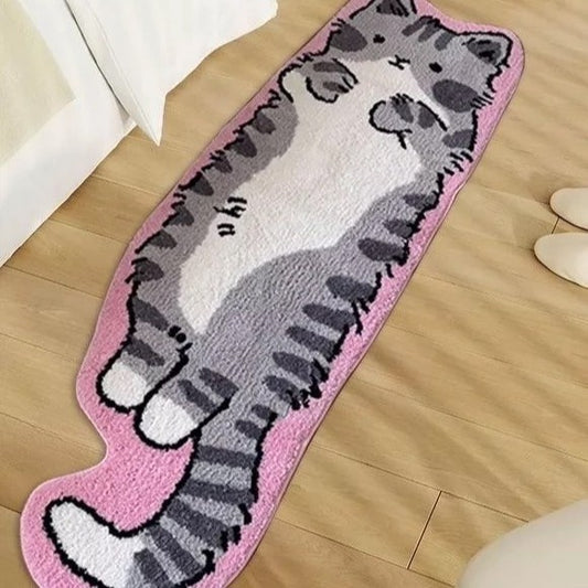 Cute Cat Bedroom Bedside Living Room Sofa Shaped Plush Blanket